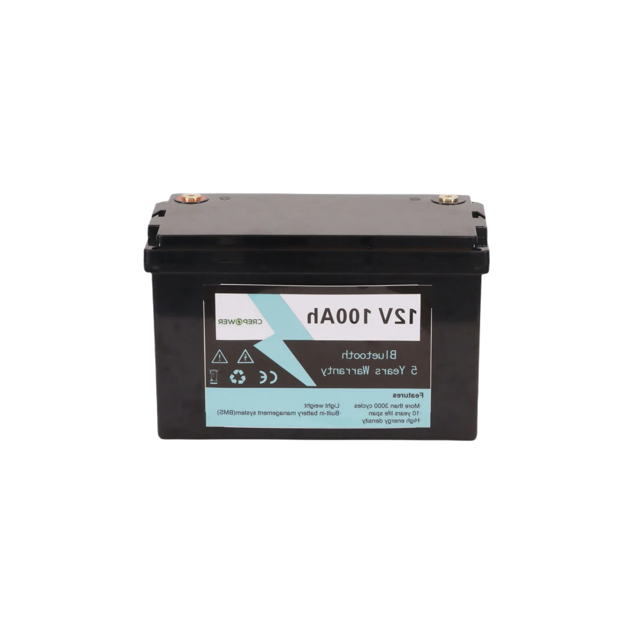High Quality 12V 100Ah Deep Cycle Battery for Solar/Off-Grid Applications