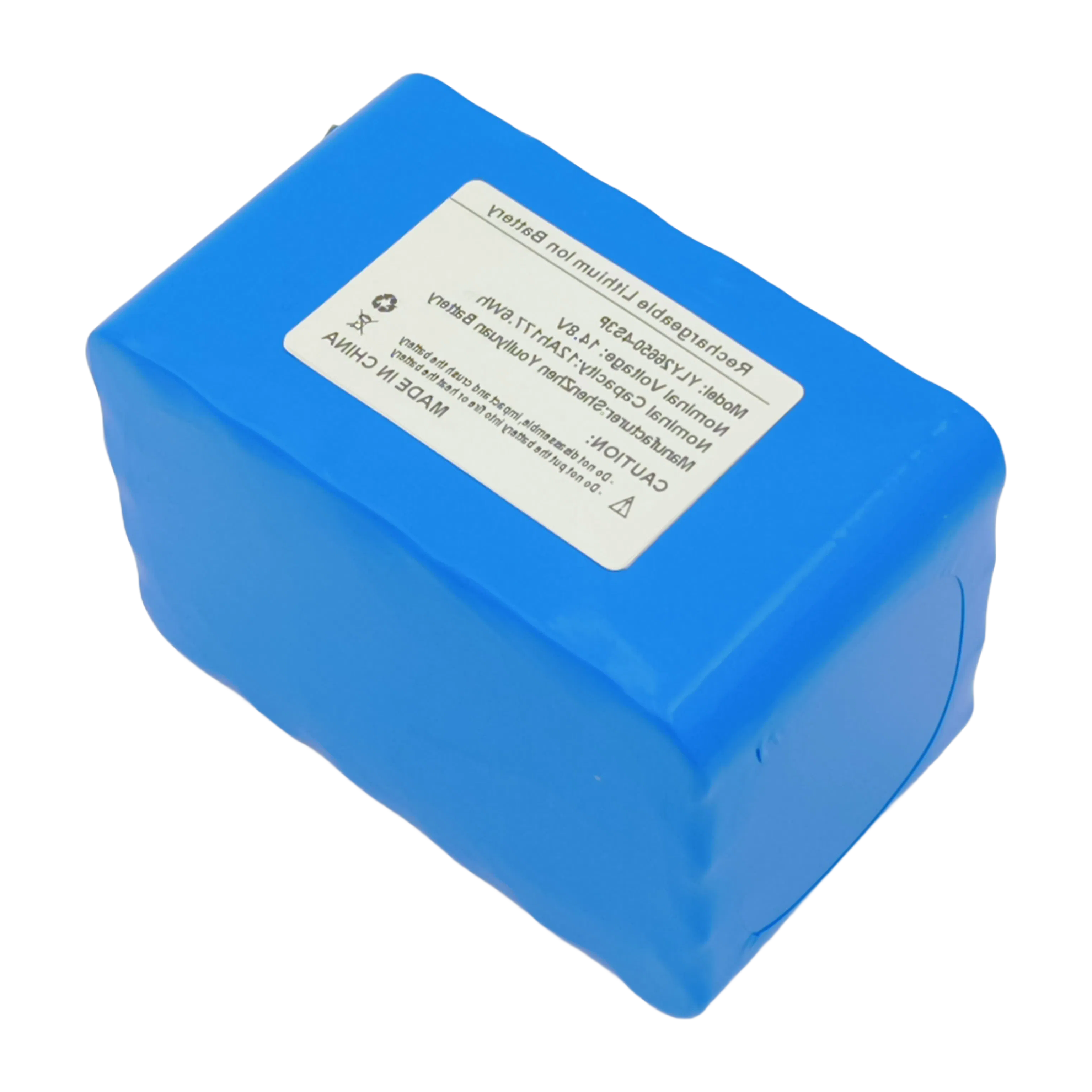 14.8V 12Ah Lithium-Ion Battery Pack for Solar LED Light and Storage System