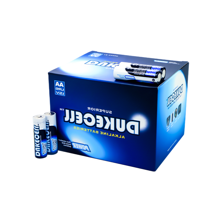 Premium Quality AA Alkaline Batteries Mercury Free with IEC SGS ISO9001