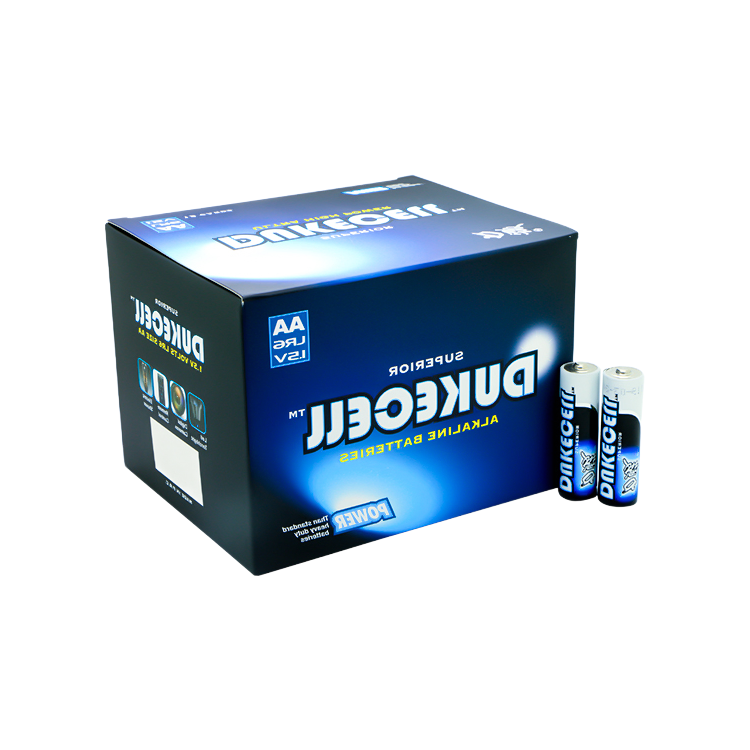 Premium Quality AA Alkaline Batteries Mercury Free with IEC SGS ISO9001
