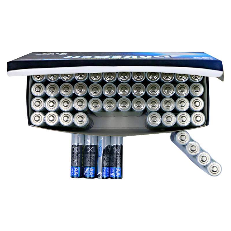 Premium Quality AA Alkaline Batteries Mercury Free with IEC SGS ISO9001