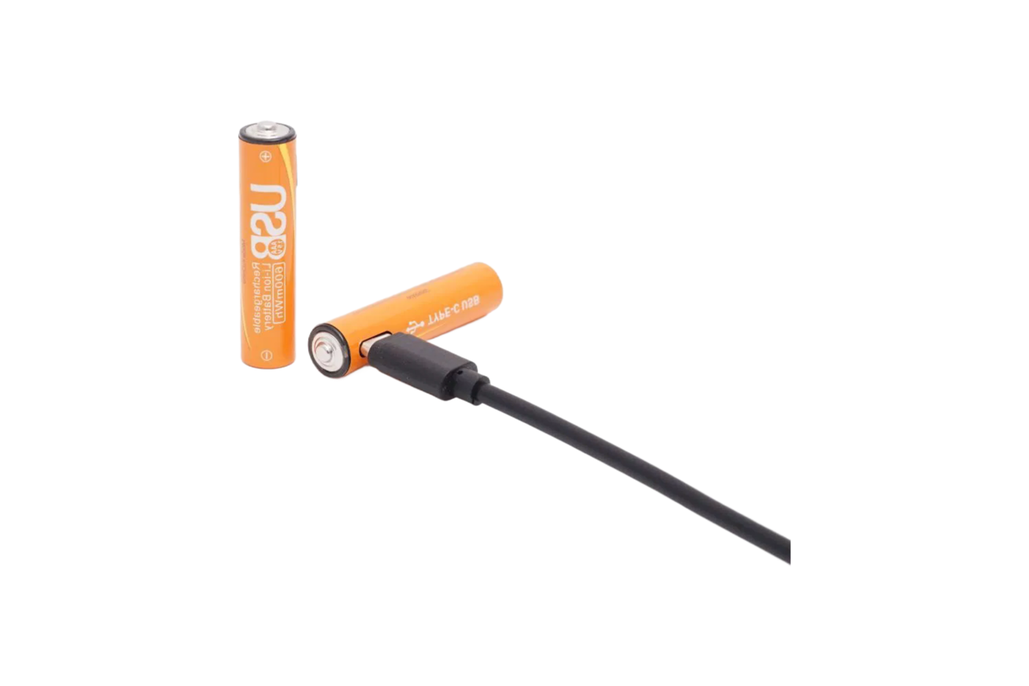 High Capacity 1.5V 600mWh USB Rechargeable AAA Lithium Battery for Electronics