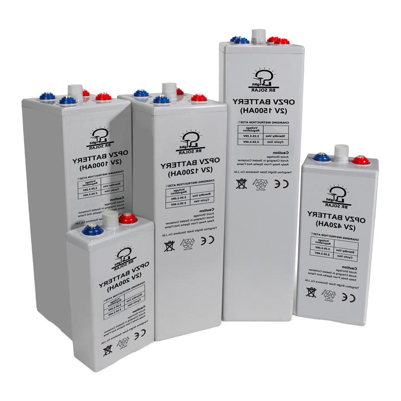 Custom 2V-12V 30AH-3000AH Deep Cycle OPzV Gel Battery for Solar Energy Storage