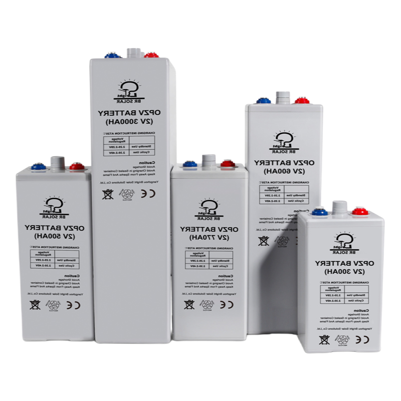Custom 2V-12V 30AH-3000AH Deep Cycle OPzV Gel Battery for Solar Energy Storage