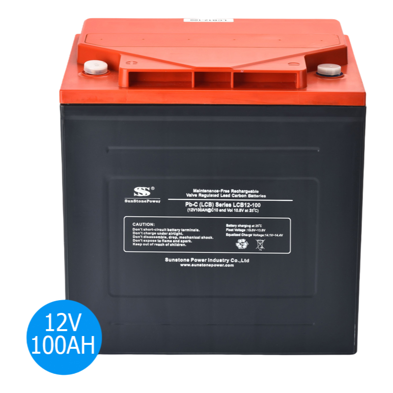 Customizable 12V 100Ah Deep Cycle Battery with M8 Copper Terminals