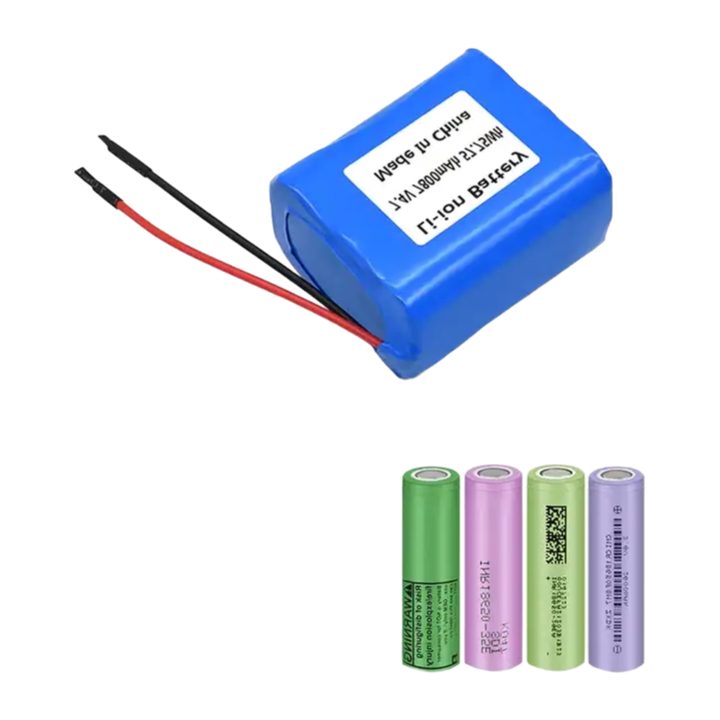 Custom 18650 7.4V Li-Ion Battery with Overcharge Protection for Industrial Use