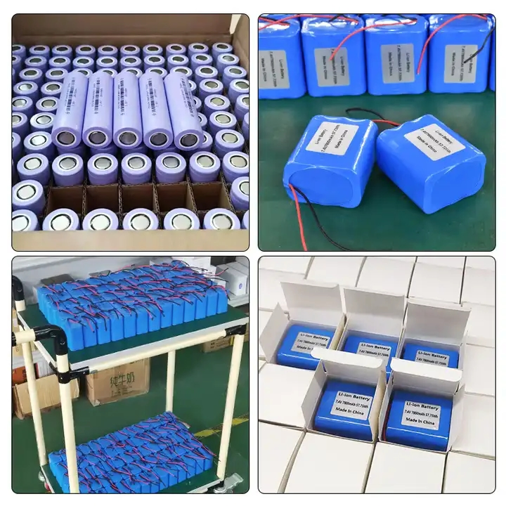 Custom 18650 7.4V Li-Ion Battery with Overcharge Protection for Industrial Use