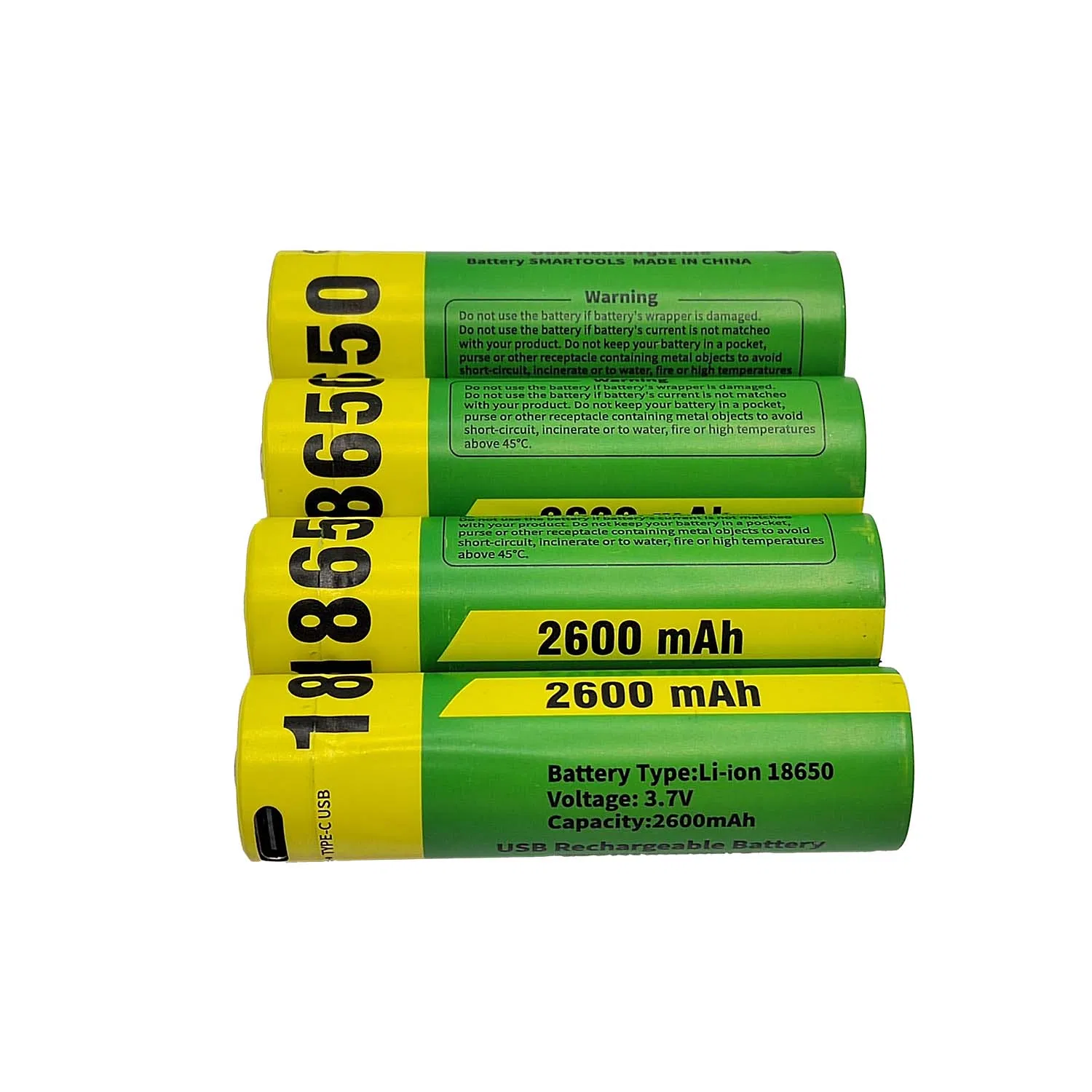 High-Quality 18650 Rechargeable Lithium-Ion Battery for Power Tools and Consumer Electronics