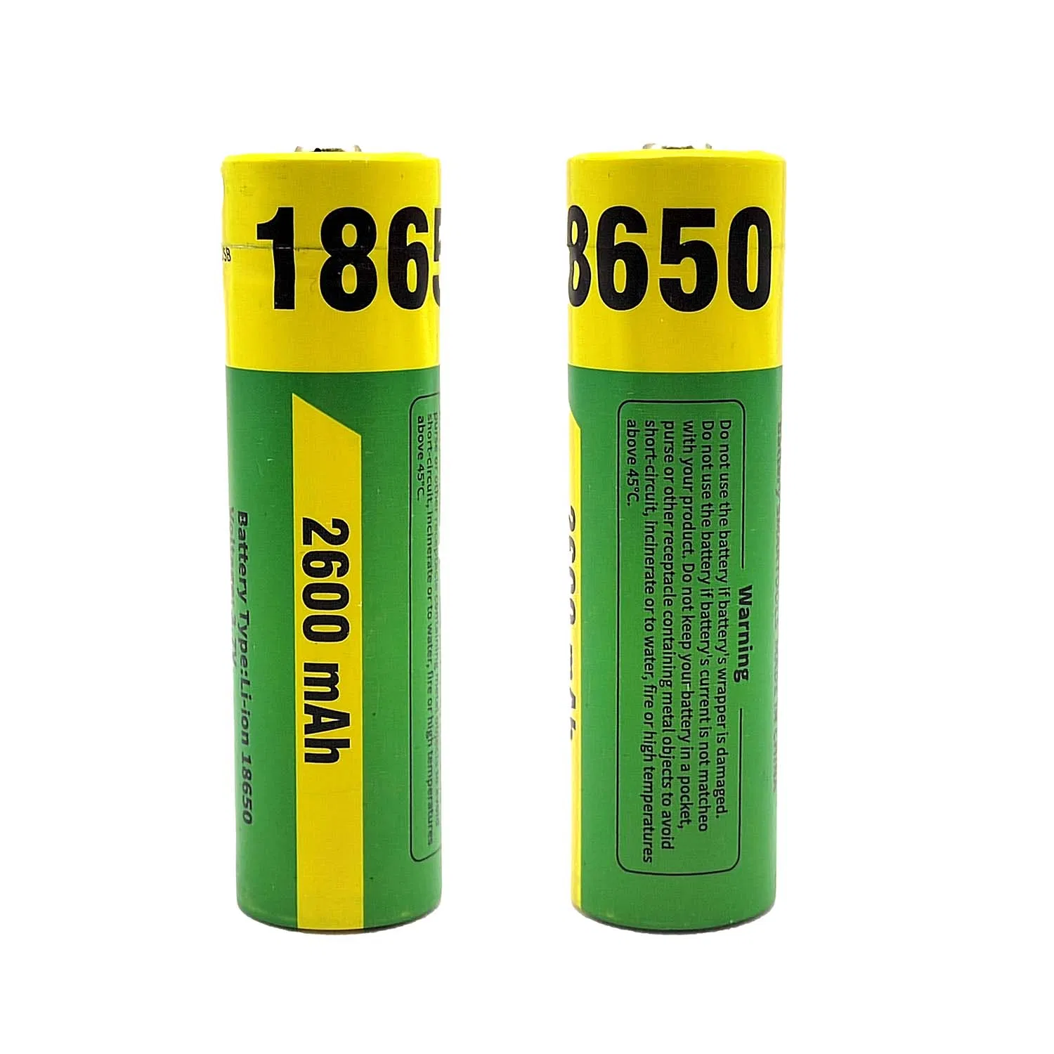 High-Quality 18650 Rechargeable Lithium-Ion Battery for Power Tools and Consumer Electronics