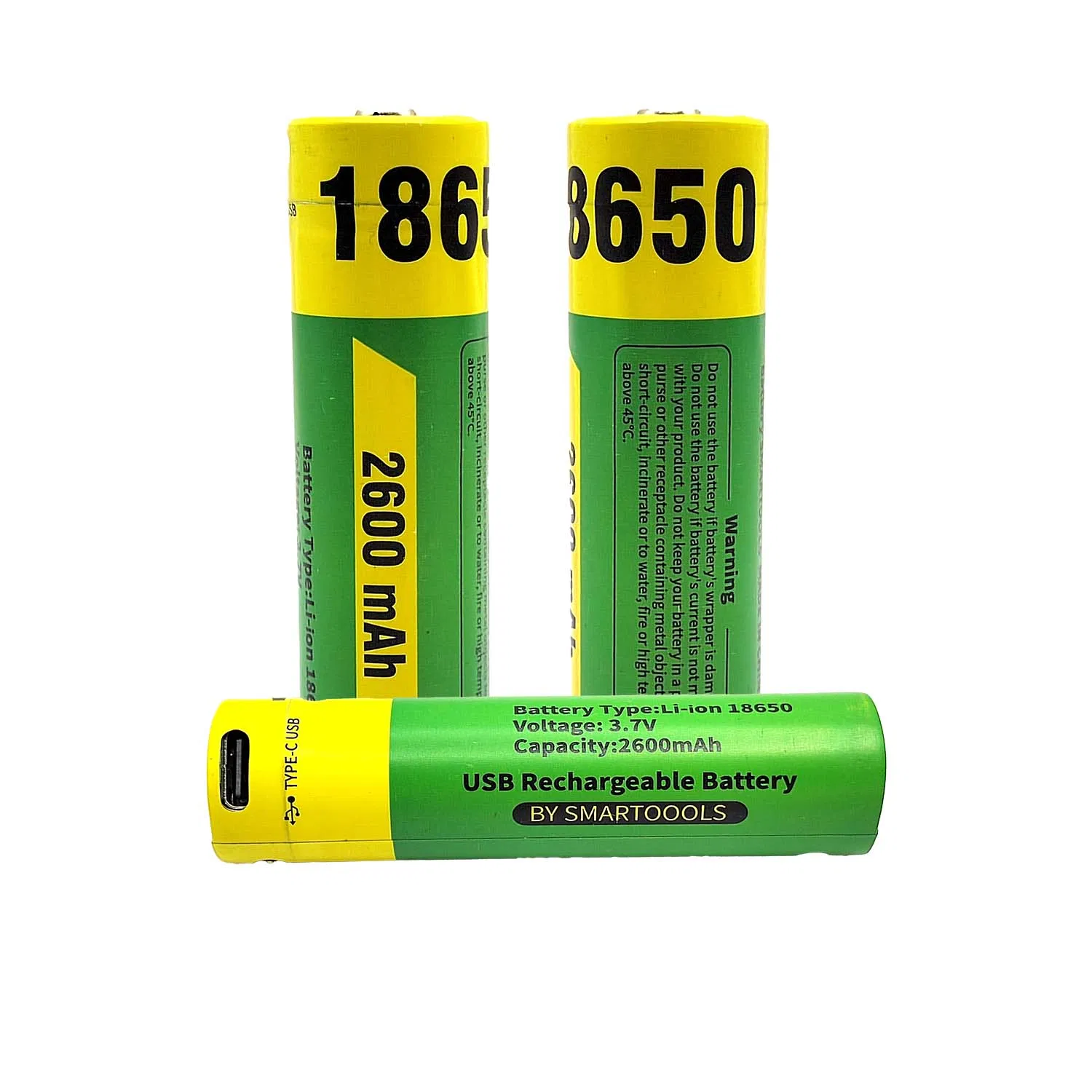 High-Quality 18650 Rechargeable Lithium-Ion Battery for Power Tools and Consumer Electronics