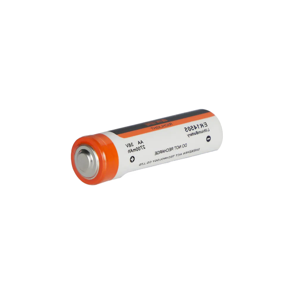 High Capacity ER14505 Non-Rechargeable Lithium Battery 2700mAh 3.6V OEM Supplier