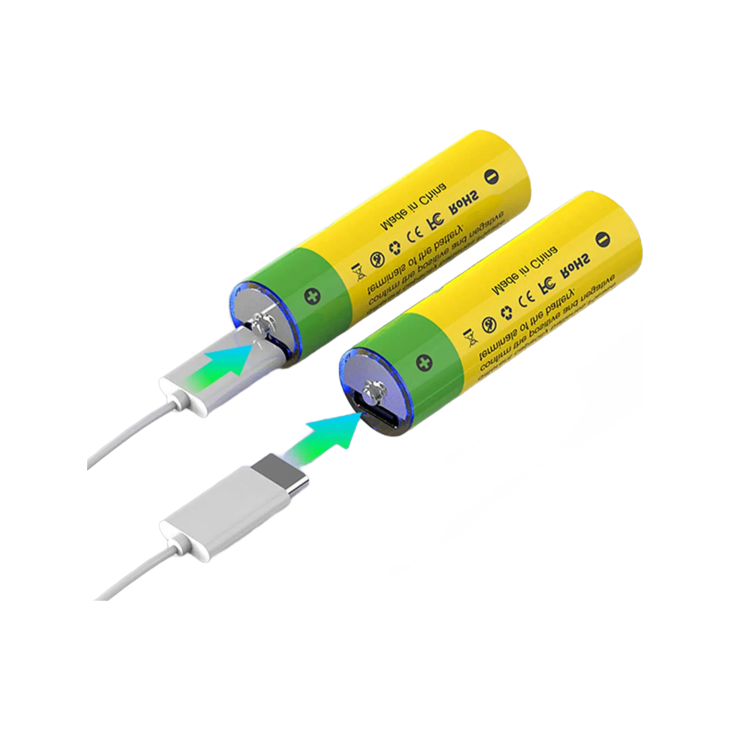 USB-Type C Rechargeable Lithium Battery with CE ROHS Certification for Smart Devices