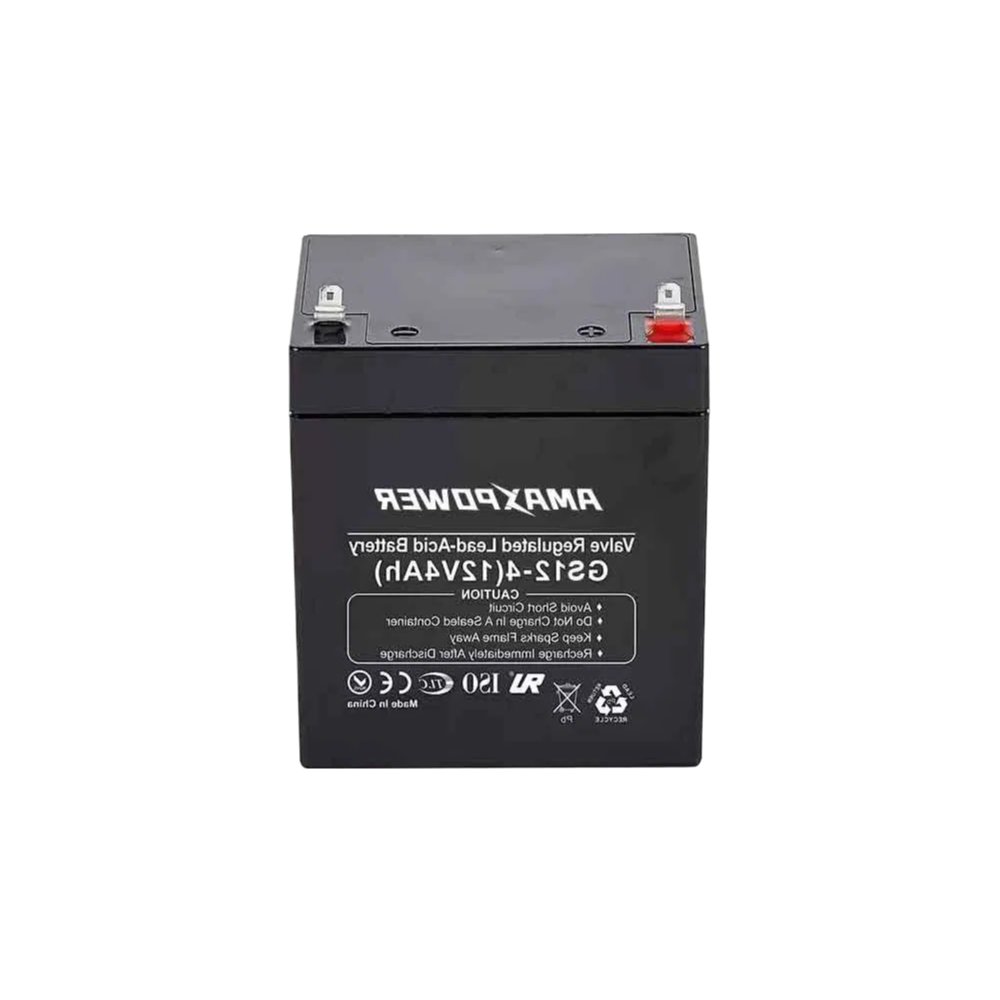 Factory Supply Small Size VRLA AGM Battery 12V 4Ah with High Purity Lead Plates and ABS Case