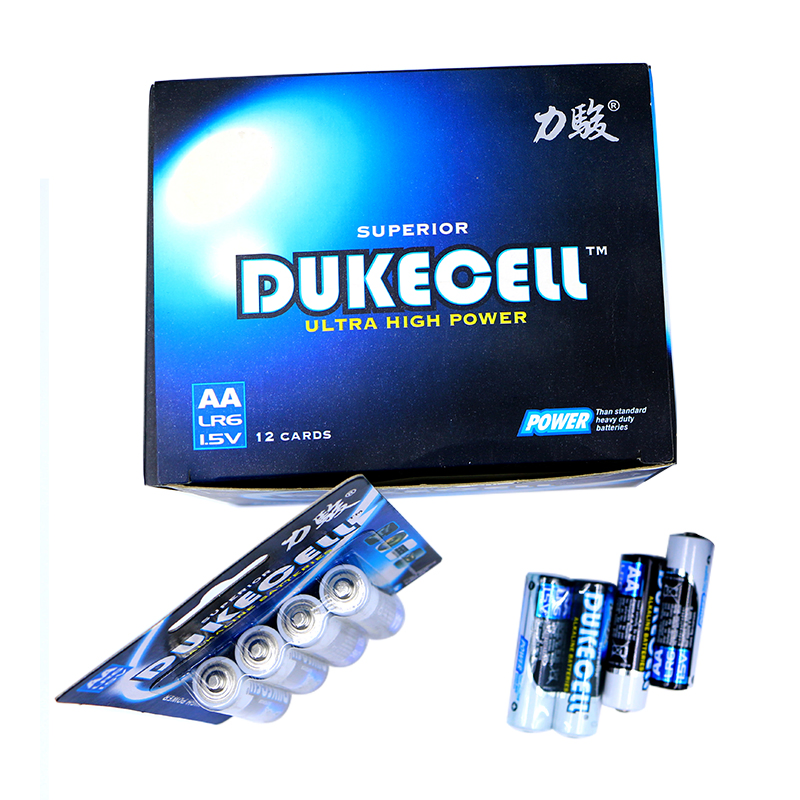 Factory Direct LR6 AA AM3 Batteries with 3 Years Warranty and High Capacity 1650mAh