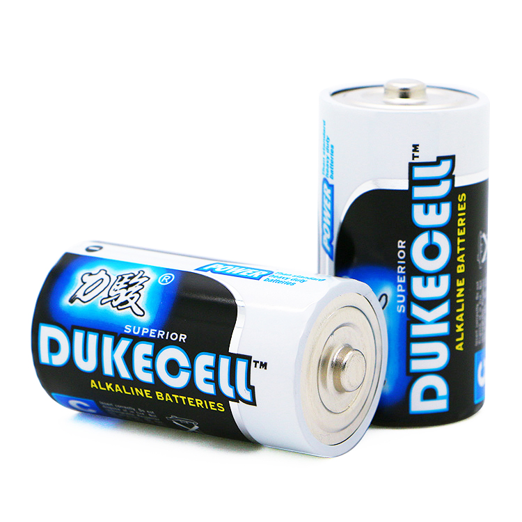 Wholesale C Type Alkaline Batteries Factory Direct with ISO9001 and RoHS Compliance