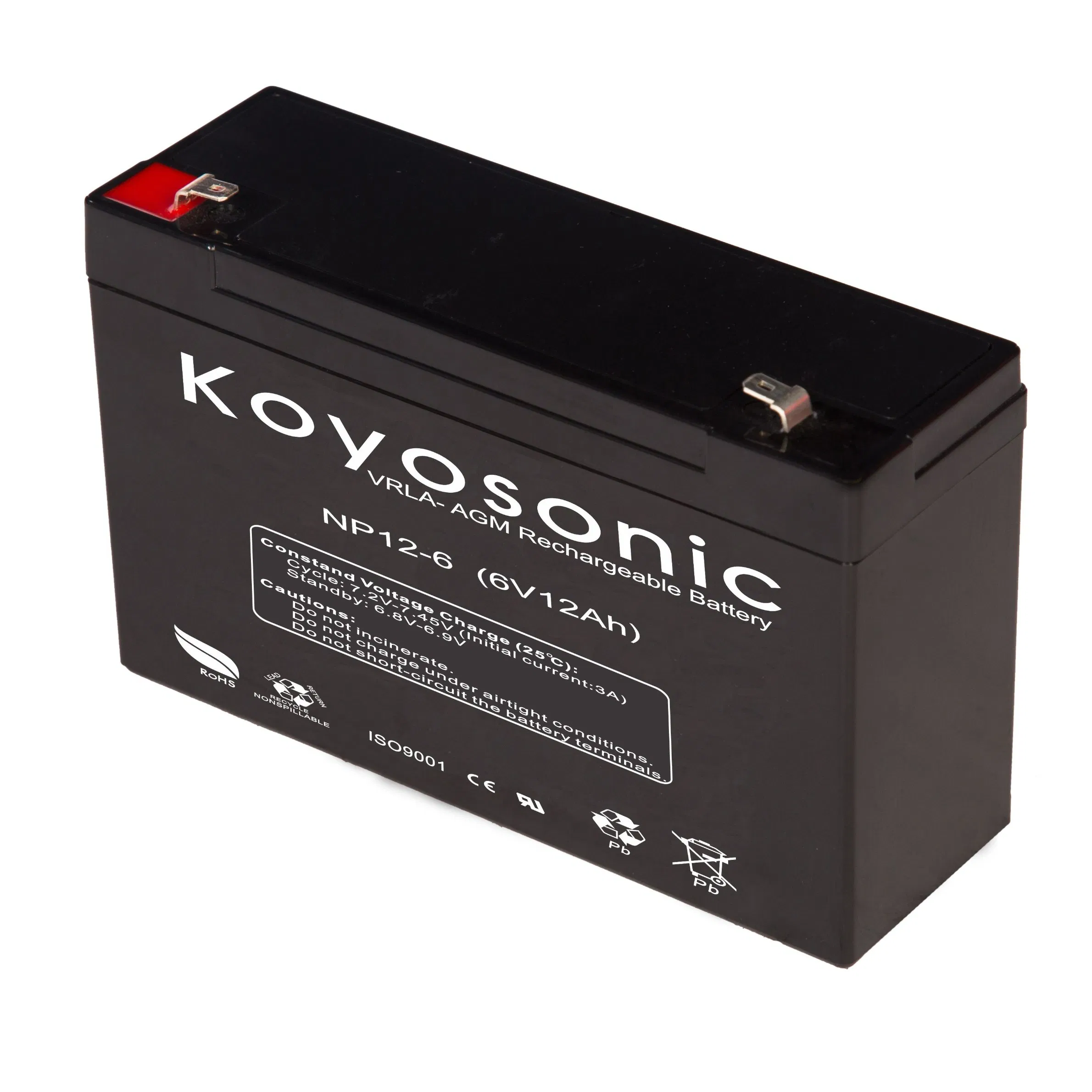 NP4.5-6 6V 4.5Ah Rechargeable SLA Battery OEM Factory Wholesale Price