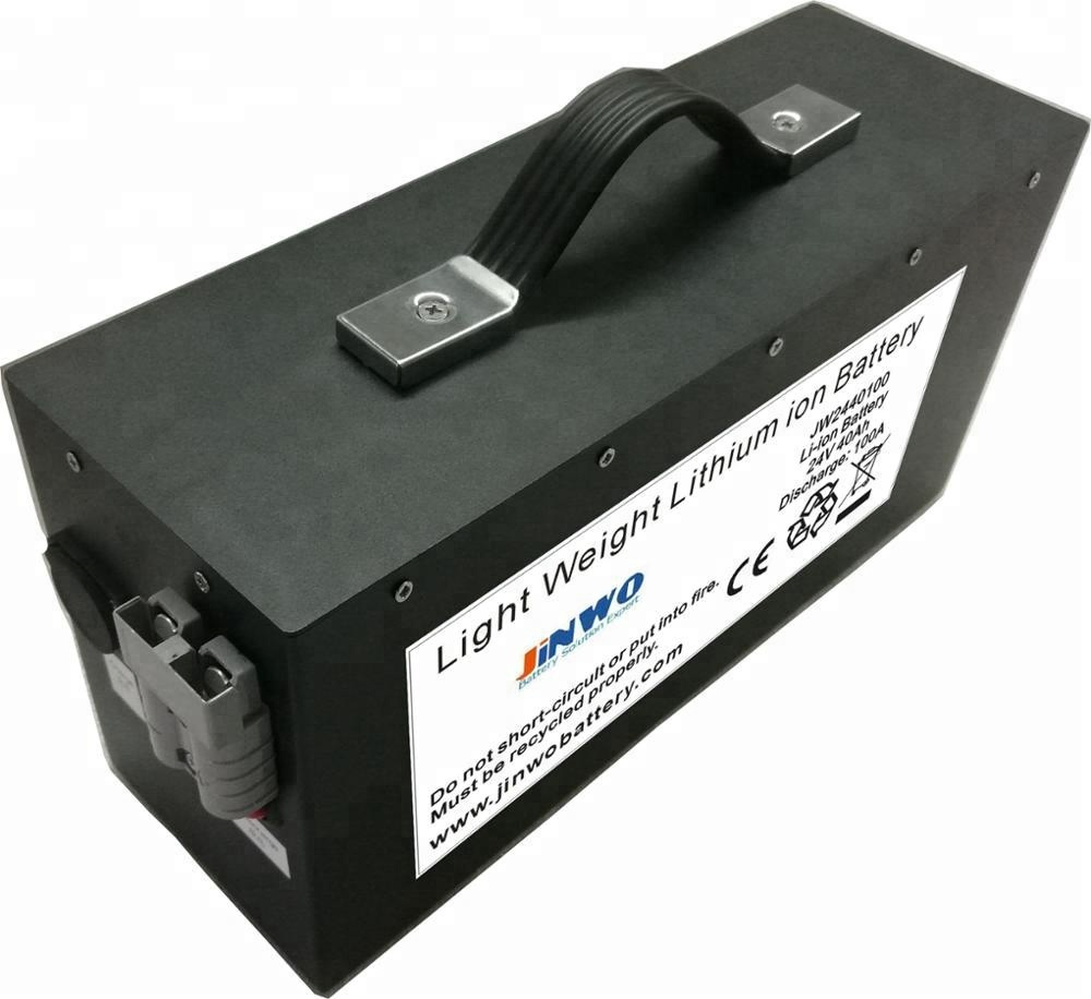 24V 40Ah/50Ah Lithium Ion Battery Pack for Mobility Scooters - Custom Metal Casing Available