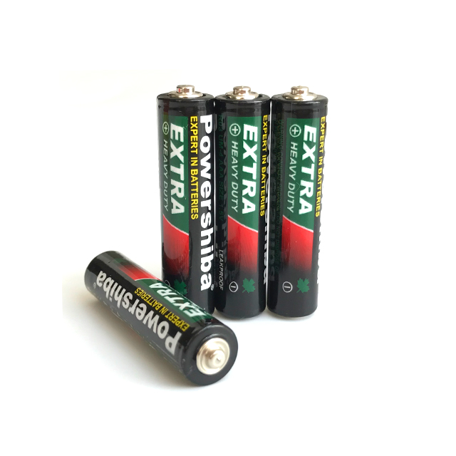 1.5V UM4 AAA Carbon Zinc Battery R03 Bulk Wholesale for OEM Custom Orders