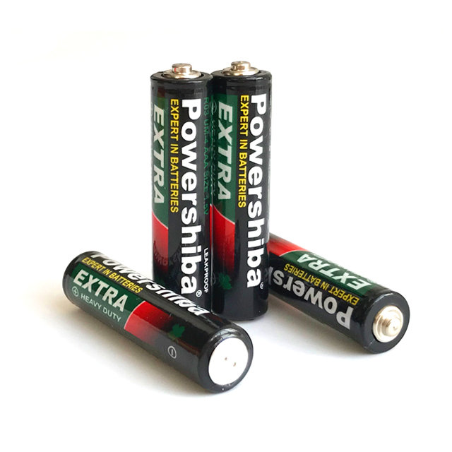 1.5V UM4 AAA Carbon Zinc Battery R03 Bulk Wholesale for OEM Custom Orders