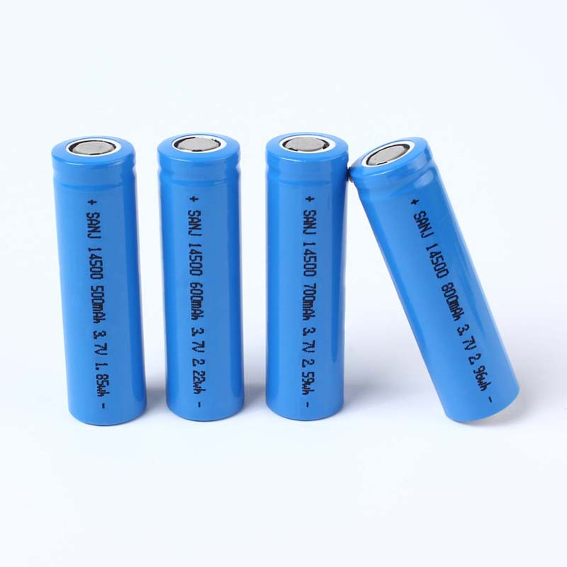 High Capacity 3.2V 700mAh 14500 Rechargeable Lithium Ion Battery - ISO9001/CE/RoHS Certified