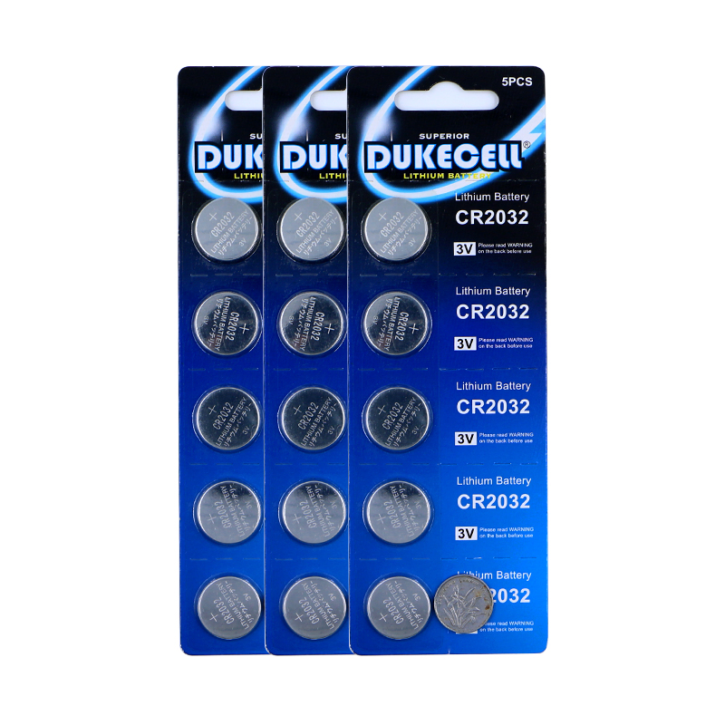 High Quality 3V Lithium Button Battery CR2032 for Watches, Remote Controls and Toys - Long Lasting Power Supply