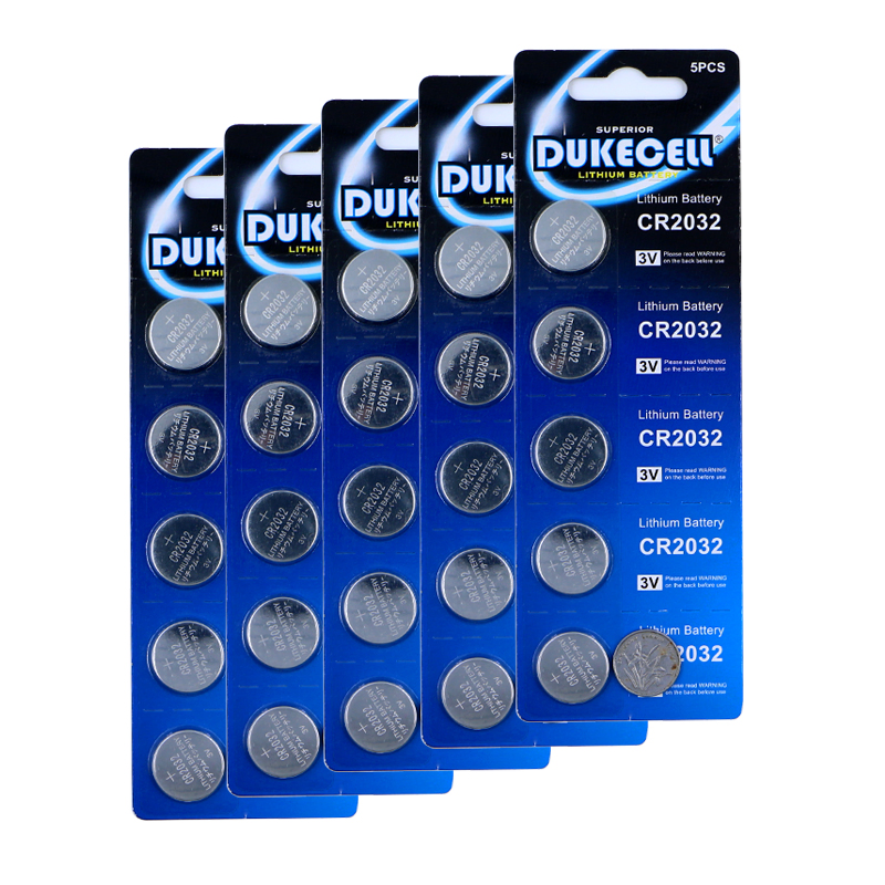 High Quality 3V Lithium Button Battery CR2032 for Watches, Remote Controls and Toys - Long Lasting Power Supply