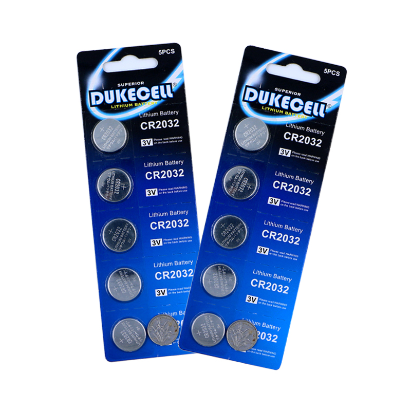 High Quality 3V Lithium Button Battery CR2032 for Watches, Remote Controls and Toys - Long Lasting Power Supply