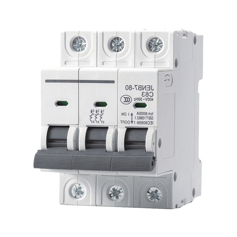 Embedded Installation 4 Pole Circuit Breaker with 10kA Breaking Capacity