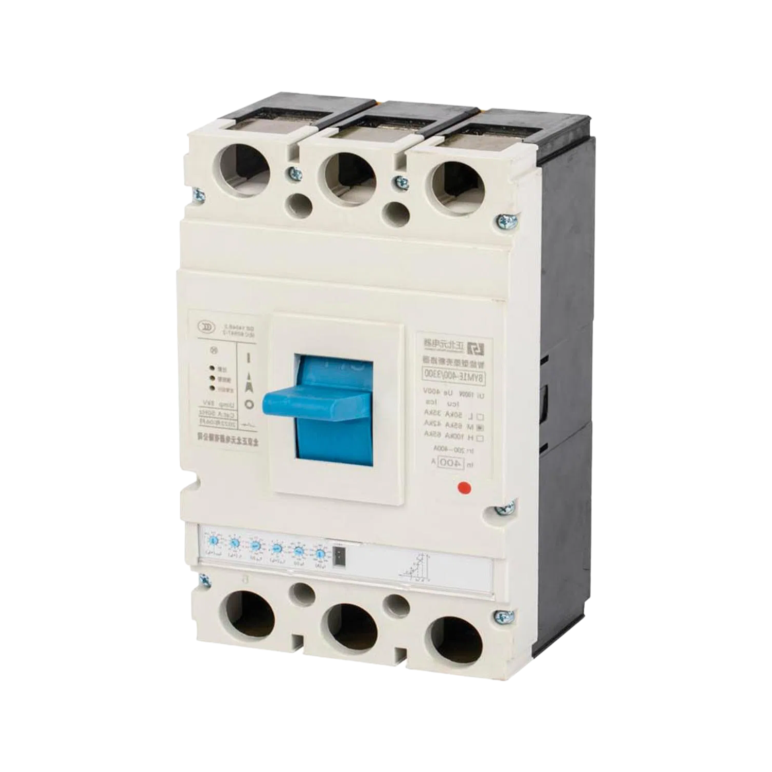 High Performance Moulded Case Circuit Breaker 2550KA Breaking Capacity for Motor Protection