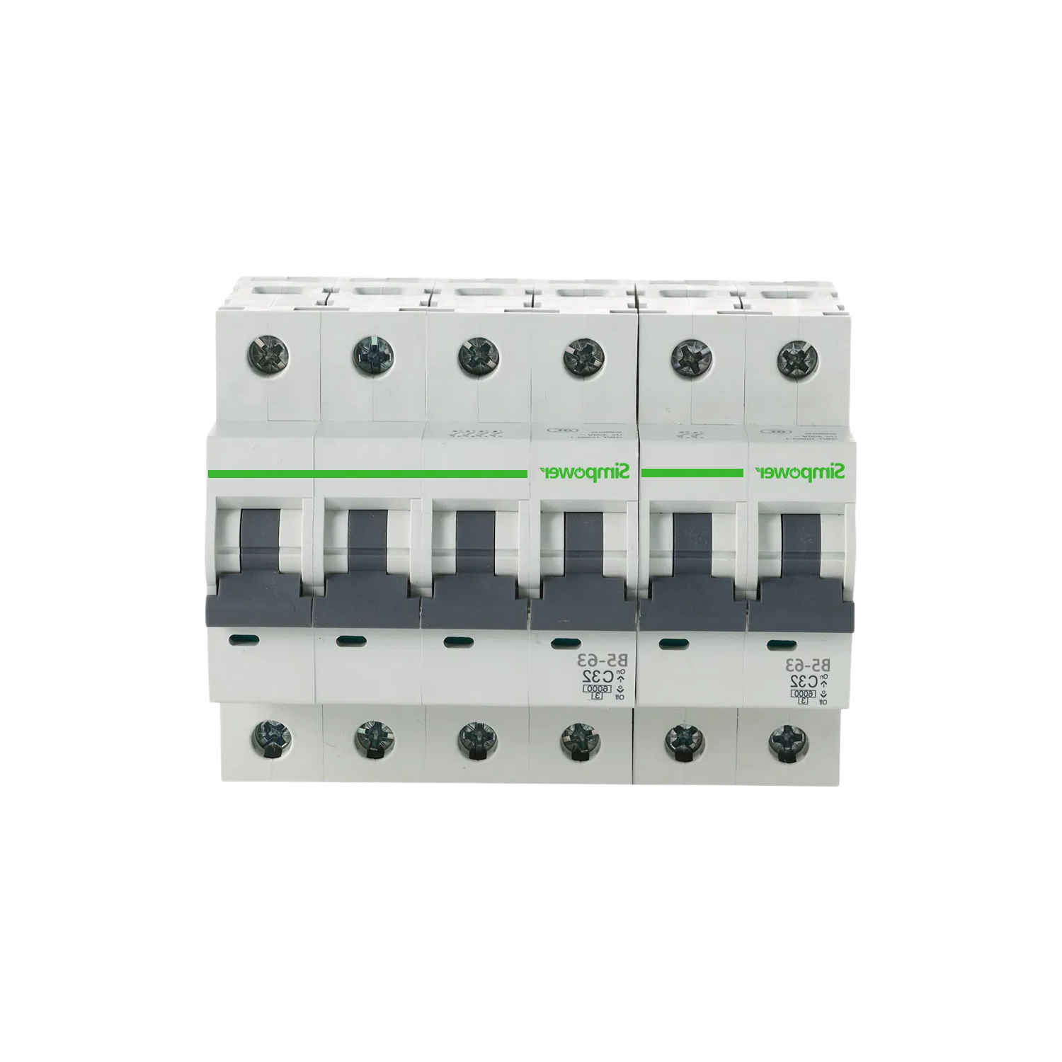 China Manufacturer Supply 1P-4P MCB Circuit Breaker with 500V Ui and 6kv Uimp