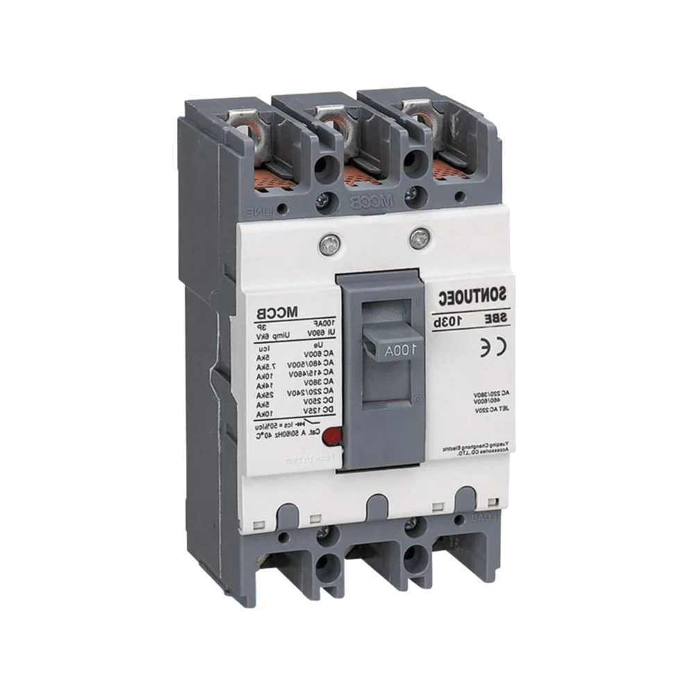 Factory Supply SBE Series Molded Case Circuit Breaker with Overcurrent Protection
