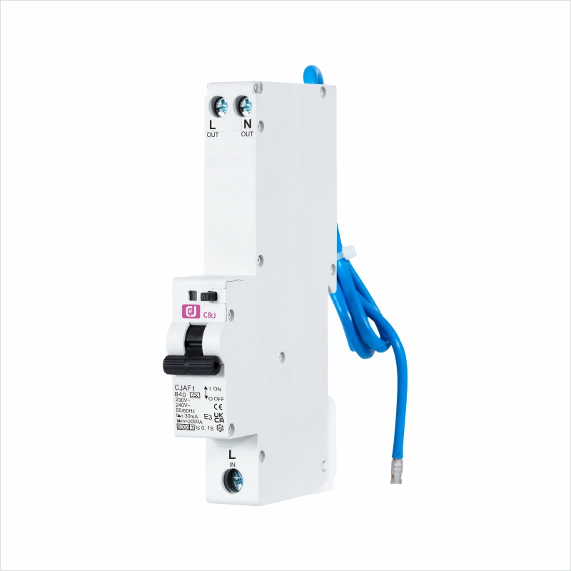Customized CJAF1 AFDD RCBO Circuit Breaker with 6kA Short-Circuit Capacity 50/60Hz