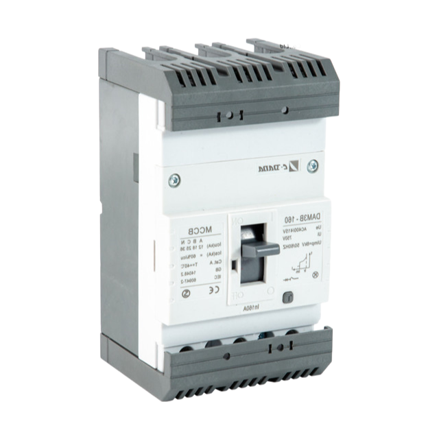 Factory Supply DAM3 Series 160A Molded Case Circuit Breaker with 1000V Insulation Voltage