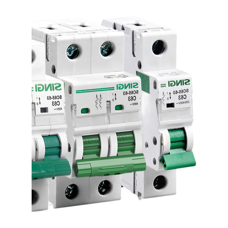 SC65-63 High Breaking Miniature Circuit Breaker with CE/CB/ISO9001/CCC Certificates for Industrial Use