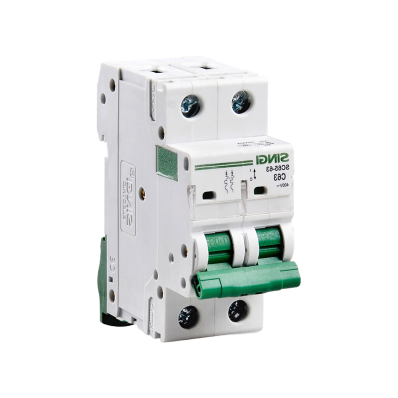 PA66 Flame-Retardant Miniature Circuit Breaker SC65-63 with IEC60898 Standard Compliance