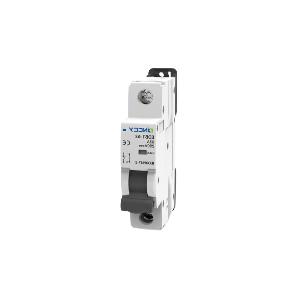 Factory Supply 1P+N 2P 4P RCBO Circuit Breaker with DIN Rail Mounting for Solar Systems