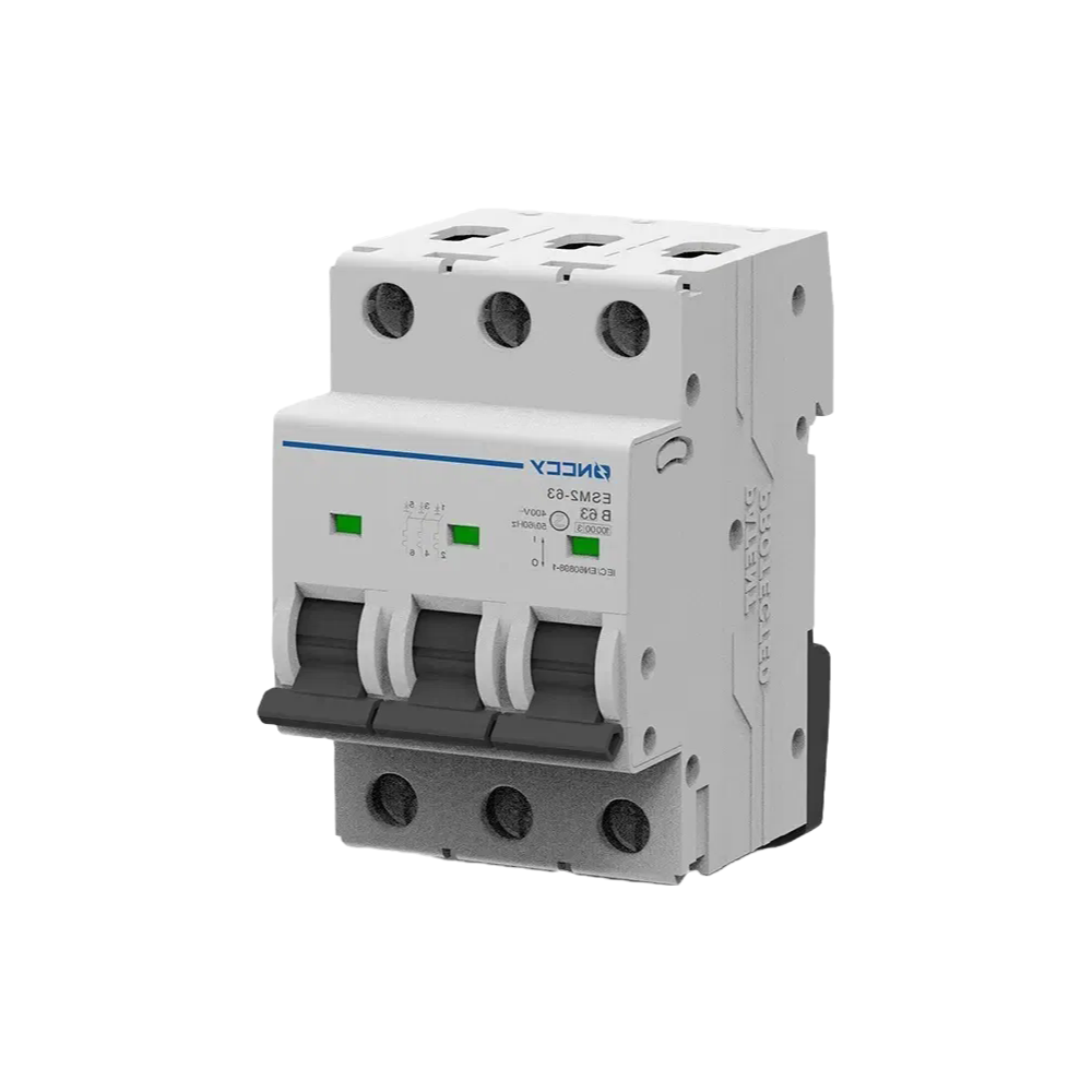 Factory Supply 1P+N 2P 4P RCBO Circuit Breaker with DIN Rail Mounting for Solar Systems