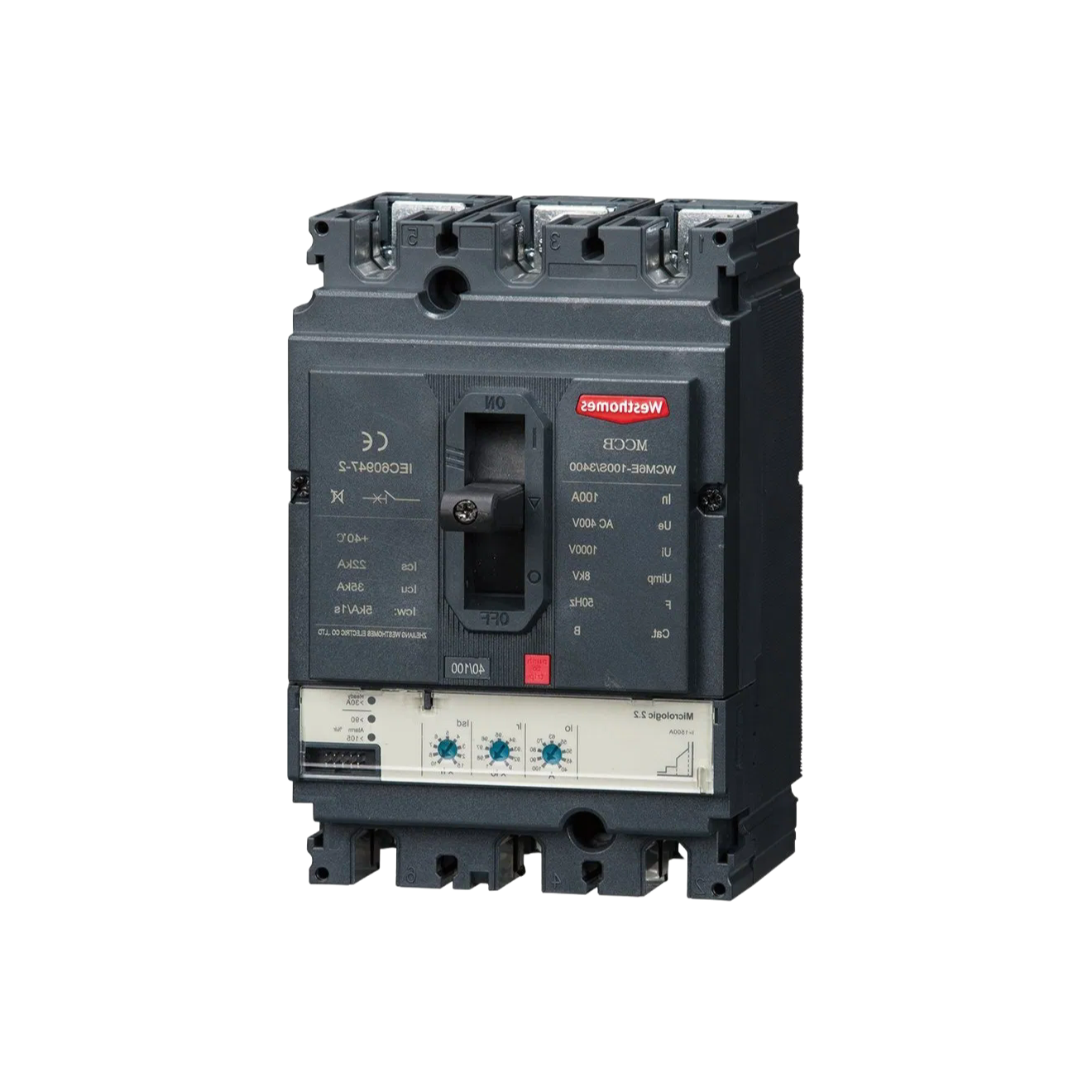 WCM6 Series Molded Case Circuit Breaker - High Breaking Capacity 22KA-50KA for Industrial Use