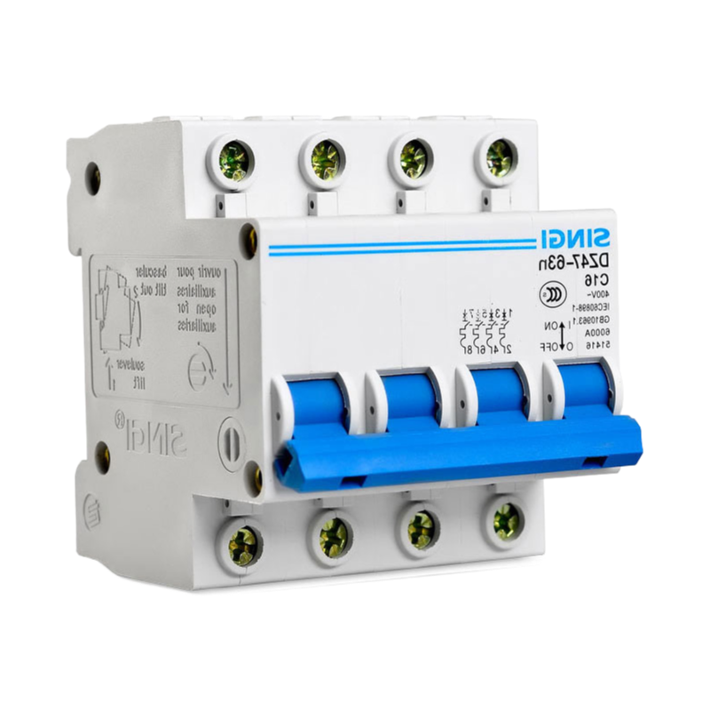High Quality PA66 Material MCB Circuit Breaker with CE/CB/CCC Certification for Sale