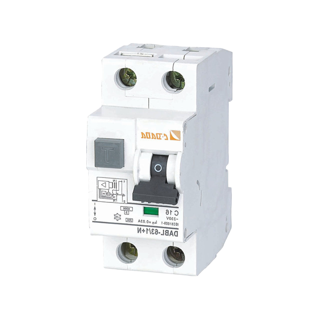 High Capacity DABL-63 Residual Current Circuit Breaker with Overload Protection