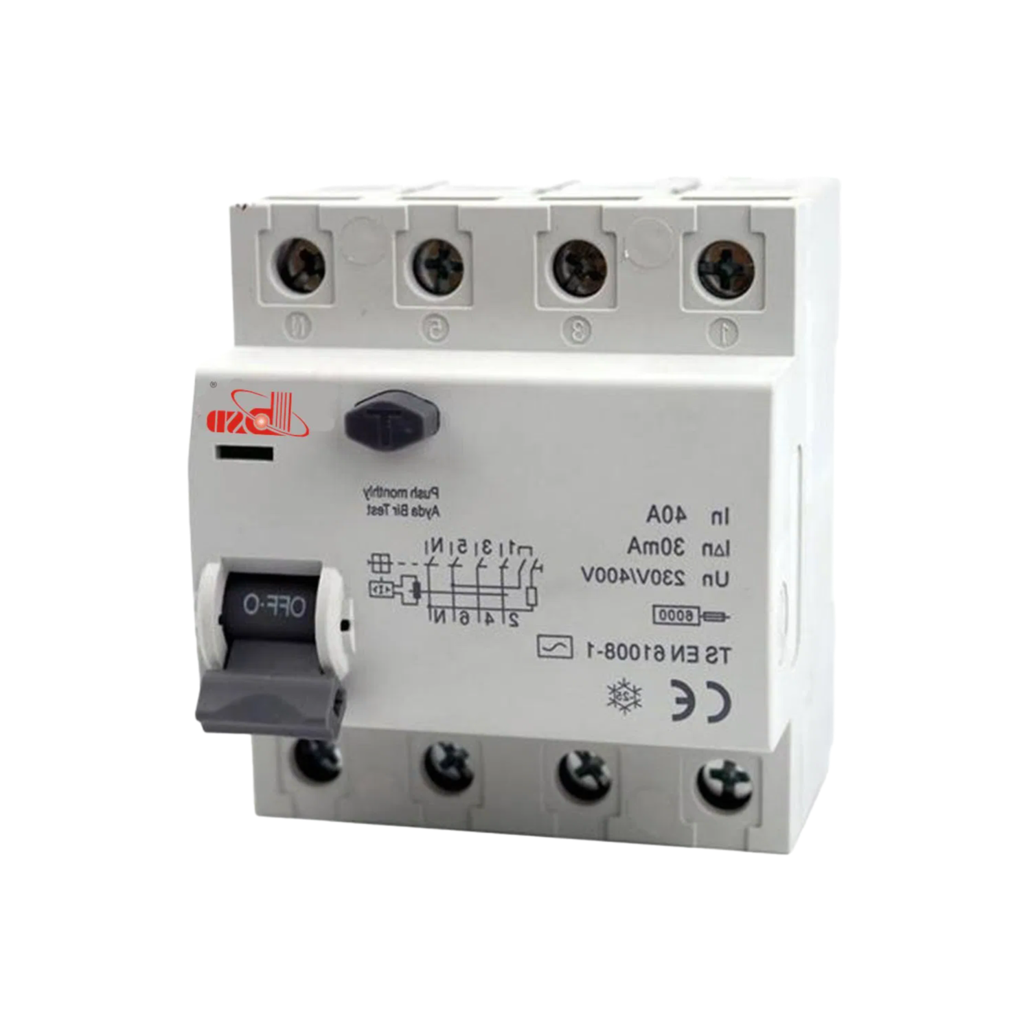 Wholesale 30mA-500mA Sensitivity Residual Current Circuit Breaker for Electrical Safety