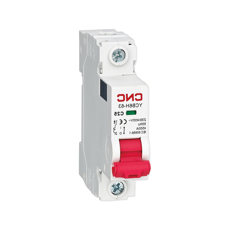 CNC Brand 3 Phase Mini Circuit Breaker 4500A Breaking Capacity DIN Rail Mount