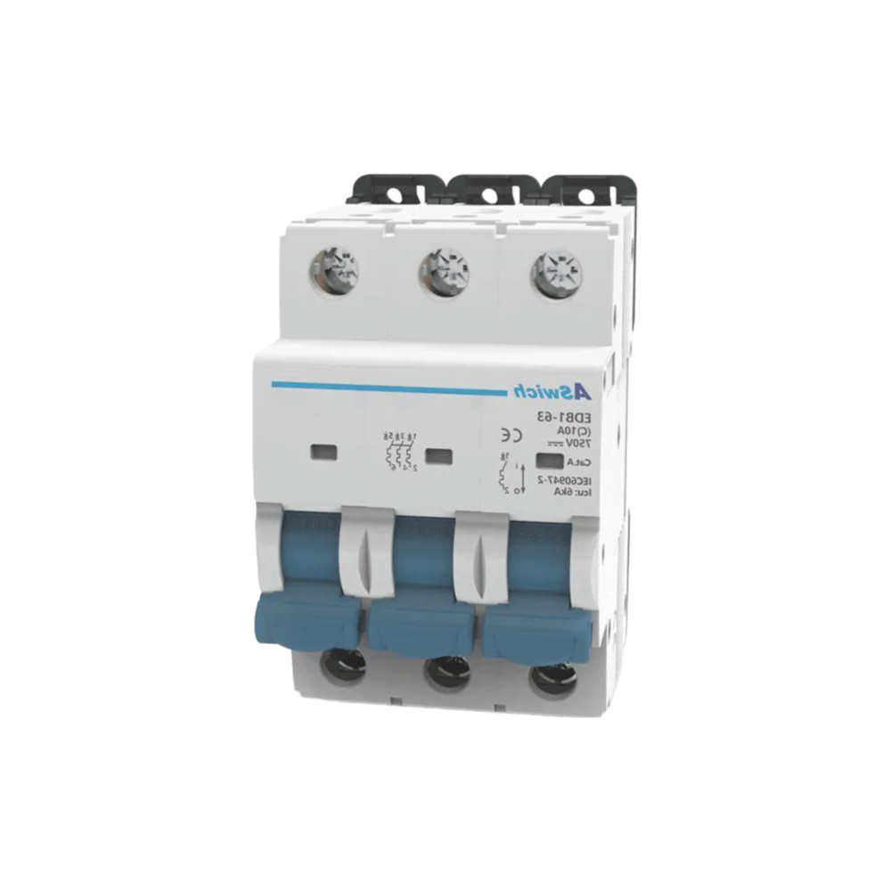 IP55 Rated 1P/2P/3P/4P DIN Rail Circuit Breaker with Overload and Short Circuit Protection