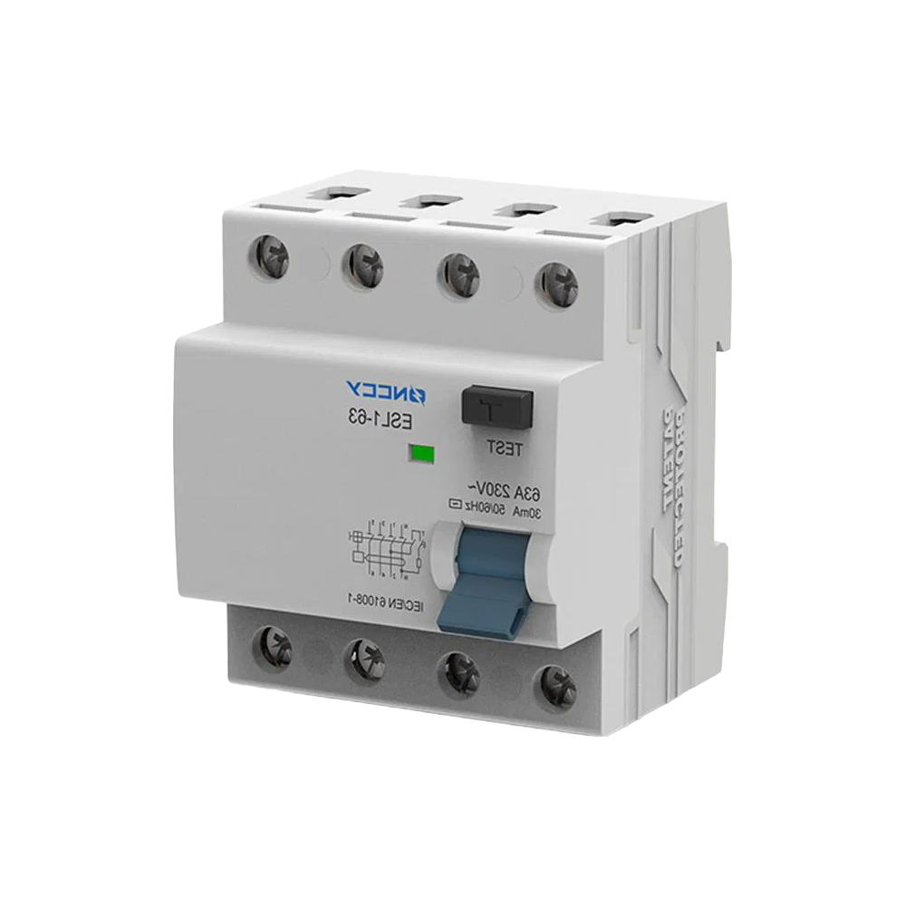 Customizable 6/10kA Breaking Capacity RCBO Circuit Breakers for EV Charger Systems