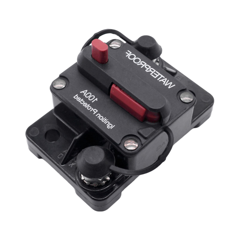 Single Pole Waterproof Circuit Breaker 48VDC for Automotive, Marine, and Industrial Equipment