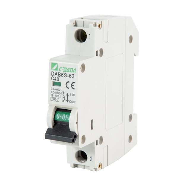 Customizable DAB6-63 Low Voltage Circuit Breaker with 1P-4P Options