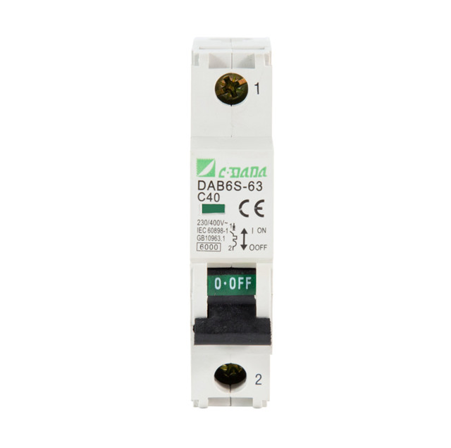 Customizable DAB6-63 Low Voltage Circuit Breaker with 1P-4P Options