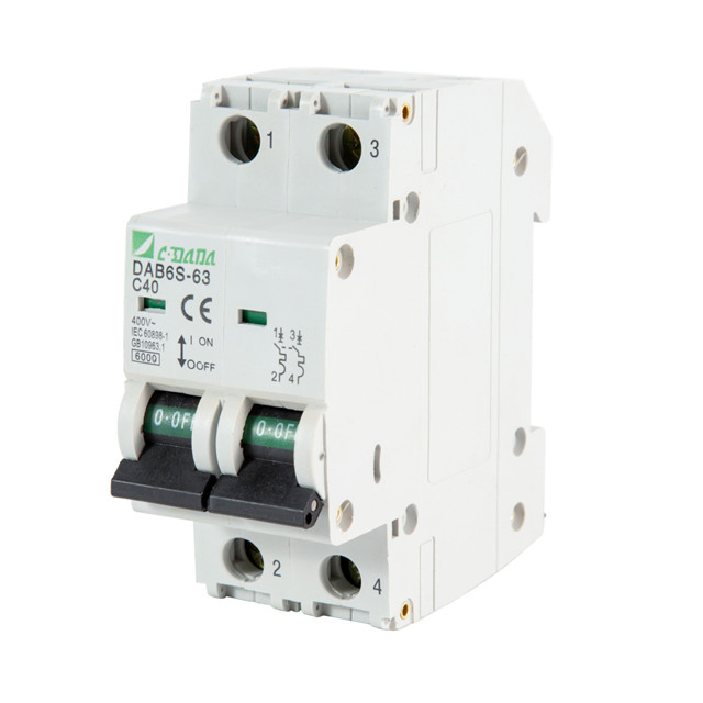 Customizable DAB6-63 Low Voltage Circuit Breaker with 1P-4P Options