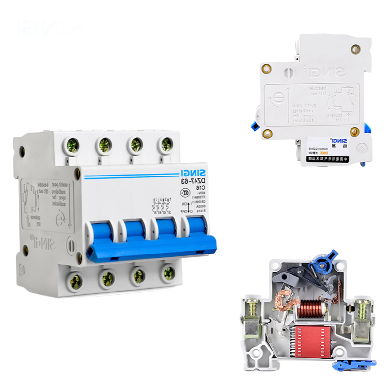 DZ47-63 Miniature Circuit Breaker MCB Factory Direct Supply for Electrical Protection