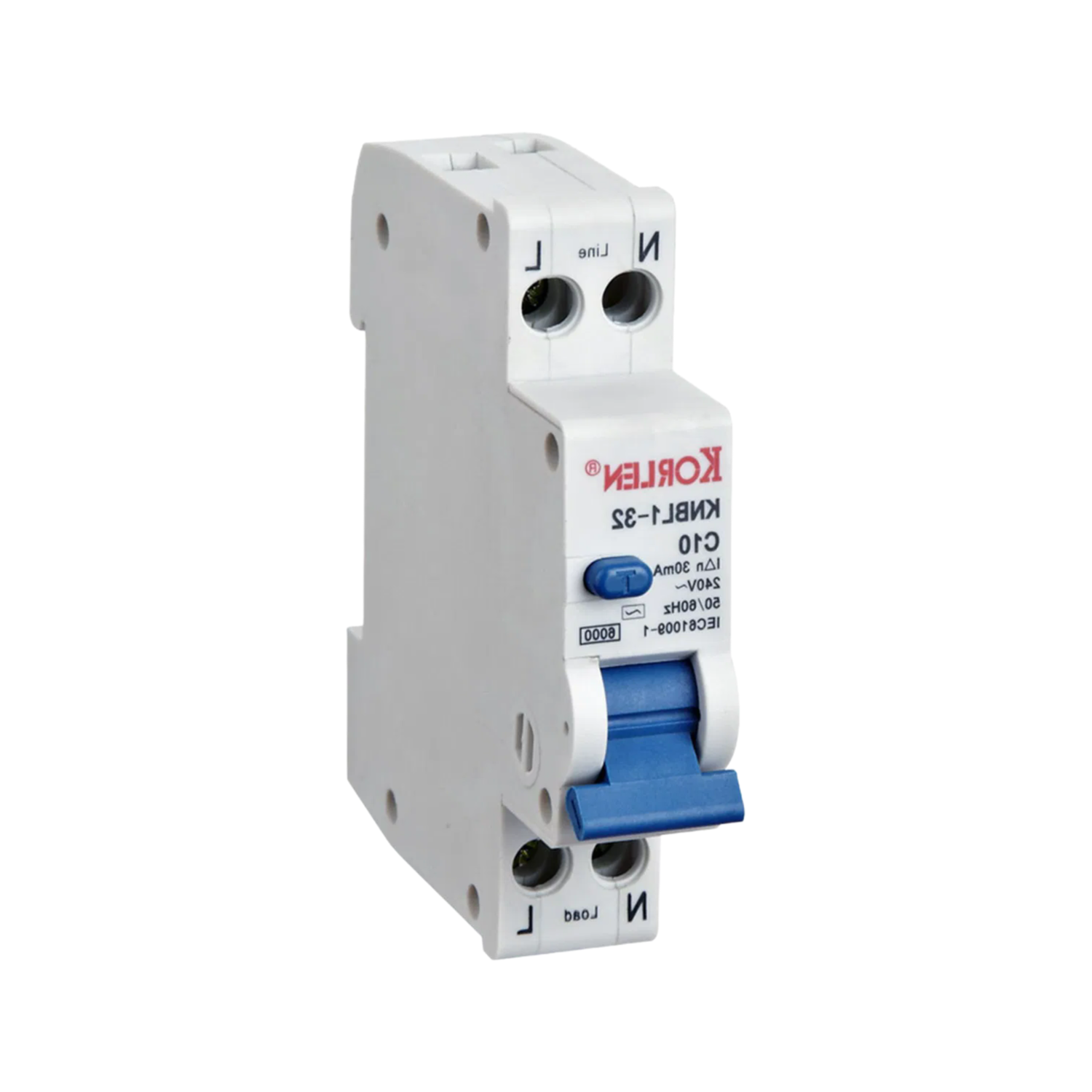 Factory Supply KNBL1-32 1P+N Residual Current Circuit Breaker 50/60Hz